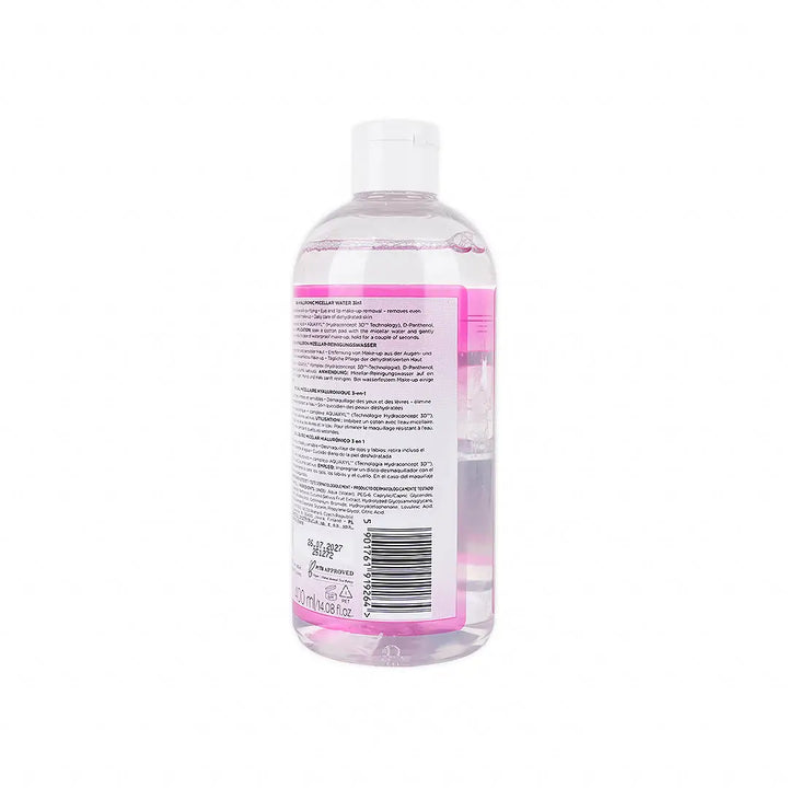 51557-Eveline Hyaluronic MIcellar Water  3in1 400ml +1