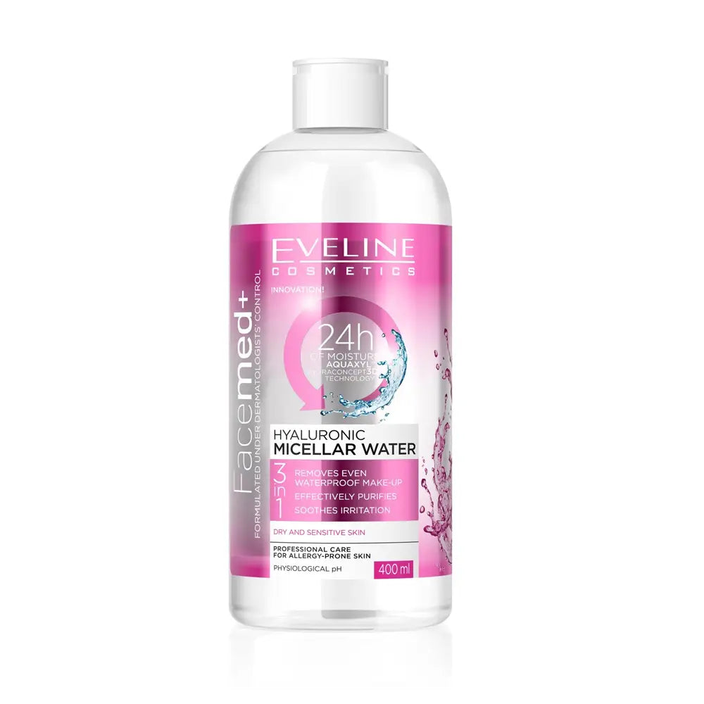 Eveline Hyaluronic MIcellar Water  3in1 400ml