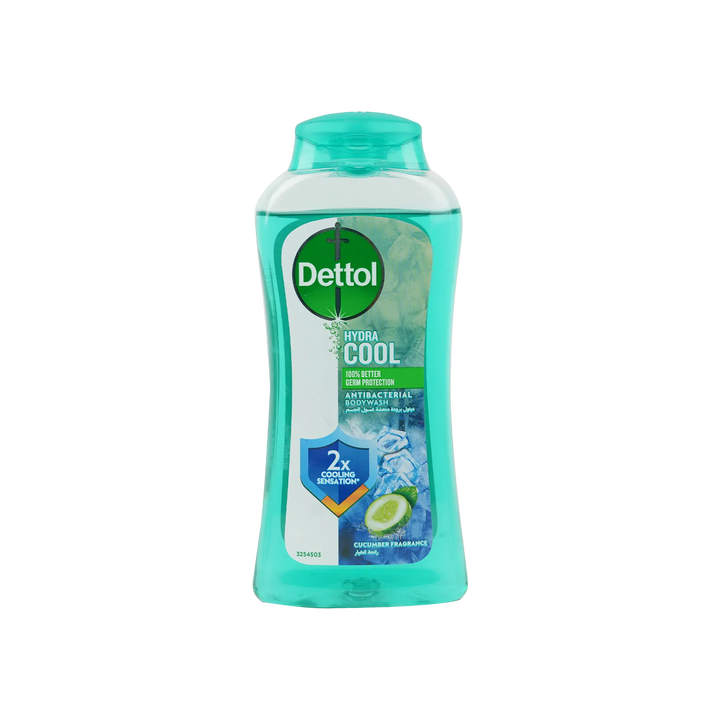 51566-Dettol Hydra Cool Body Wash 250ml - Cucumber Fragrance