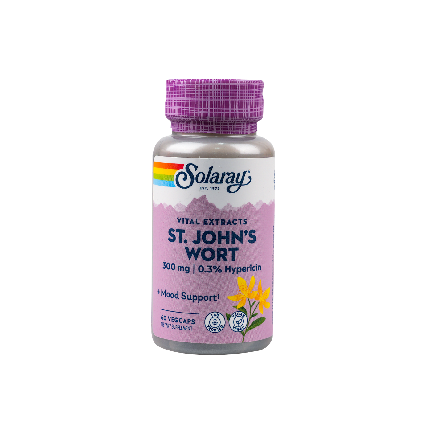 Solaray St.Johns Wort 300mg 60vegcap