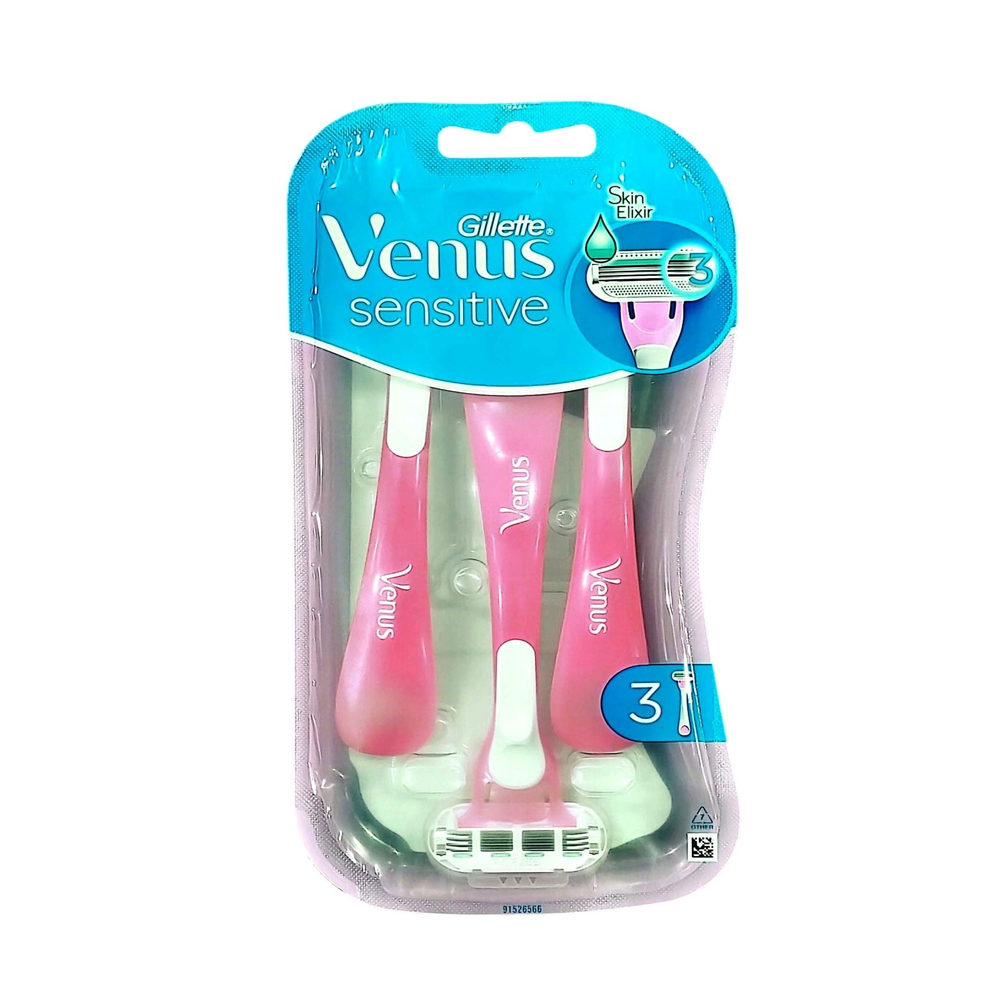 Gillette Venus Sensitive Razors 3pcs