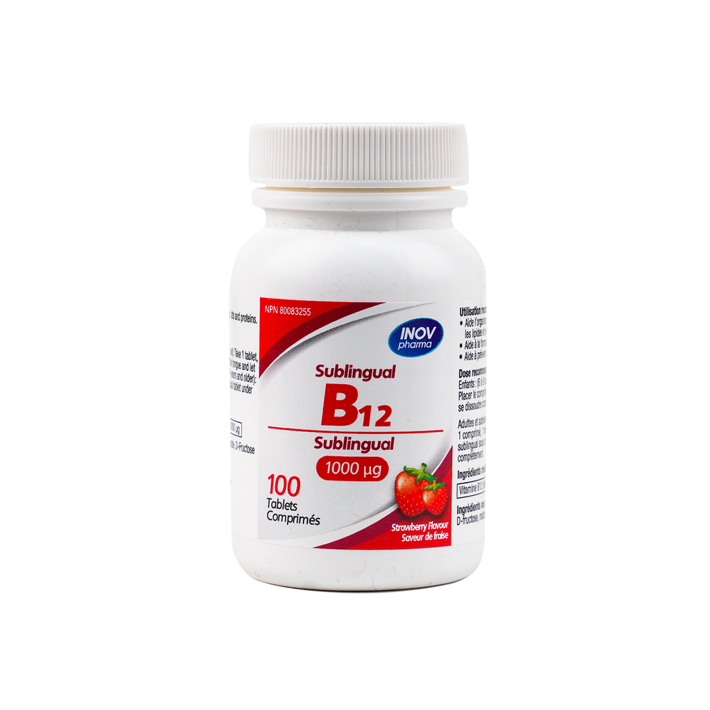 Inov Pharma Sublingual B12 1000mcg 100Tablets