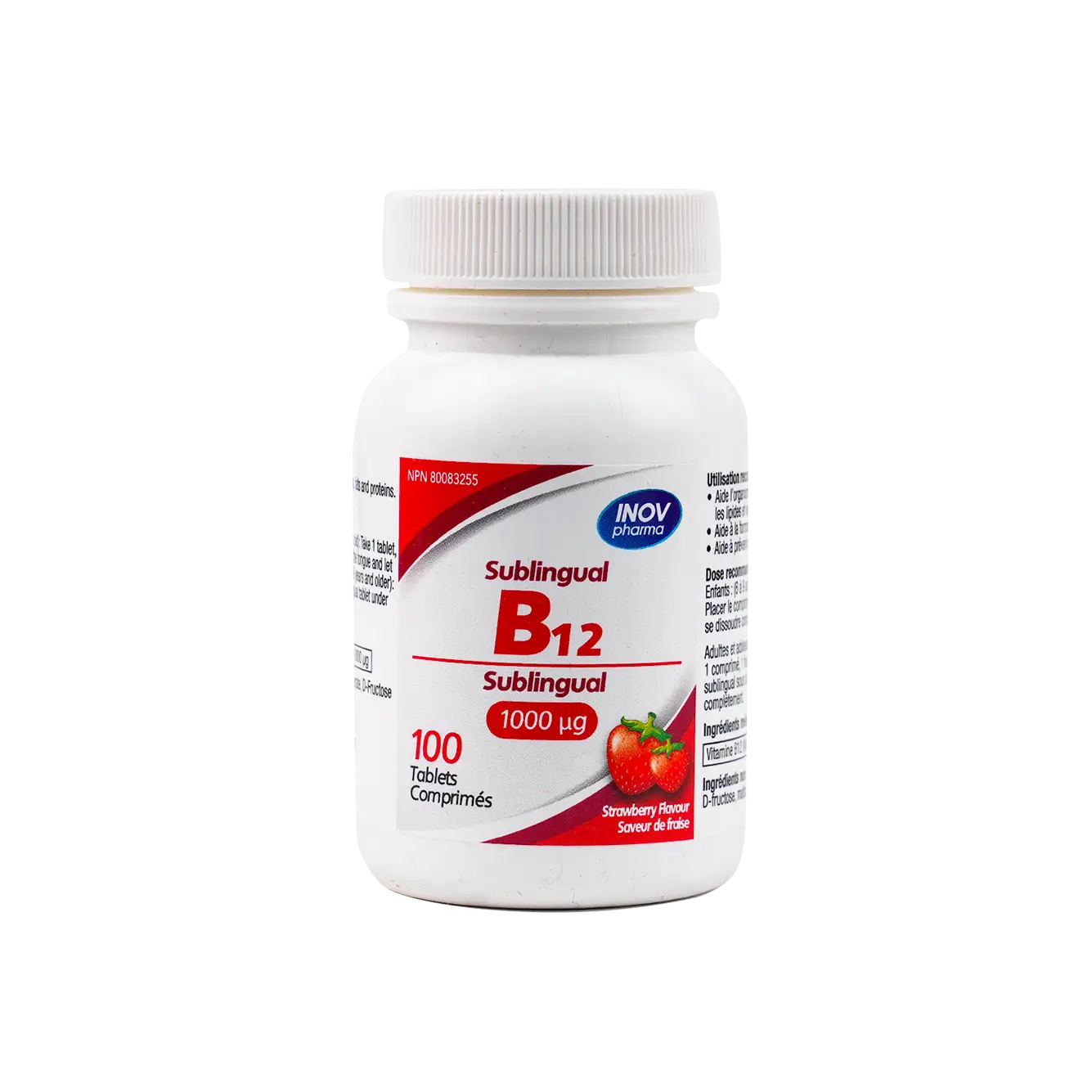 Inov Pharma Sublingual B12 1000mcg 100Tablets