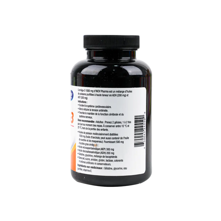 51581-Inov Pharma Omega-3 1000mg 120 Softgels +2