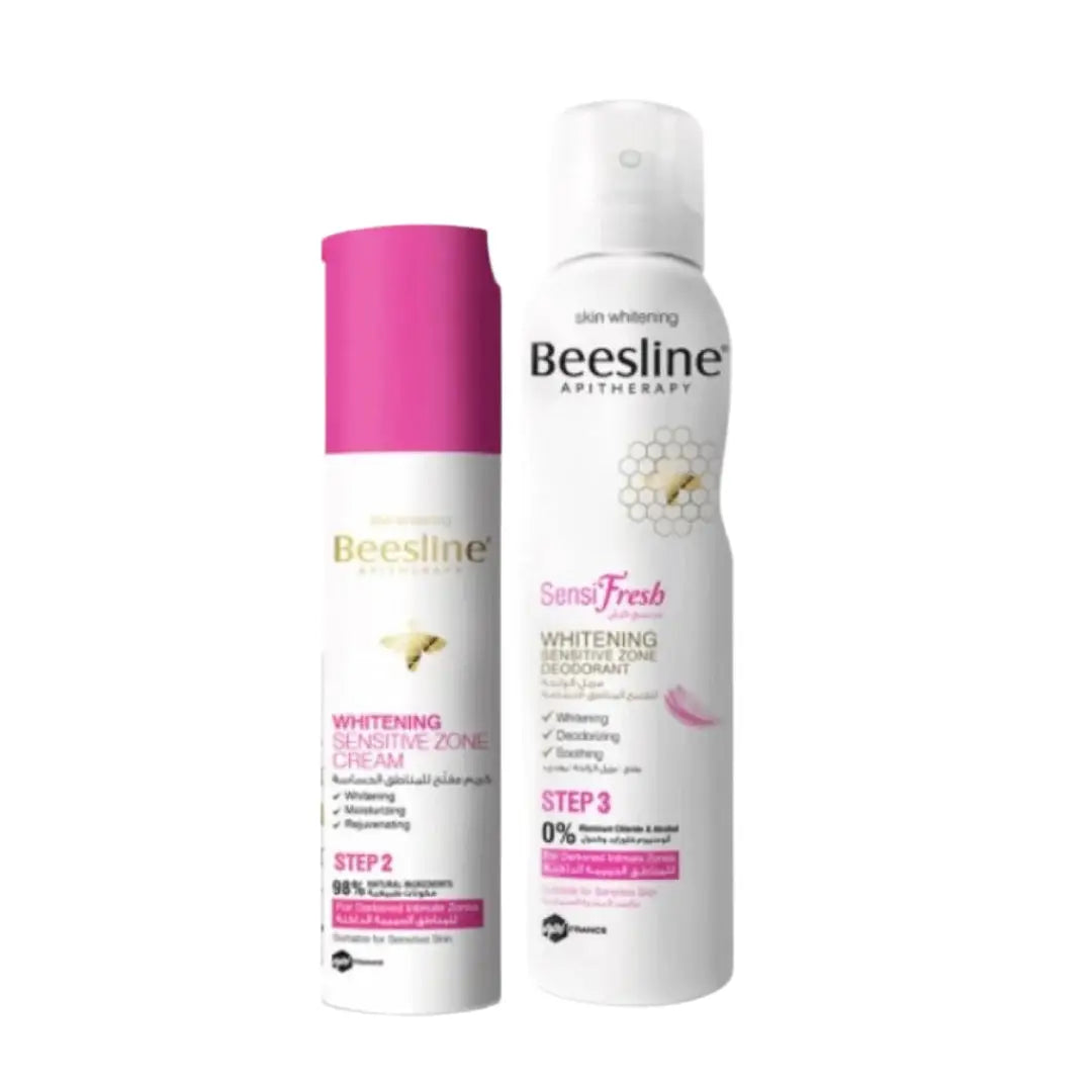 51582-Beesline Whitening Sensitive Zone Cream 50ml+Deo 150ml Offer