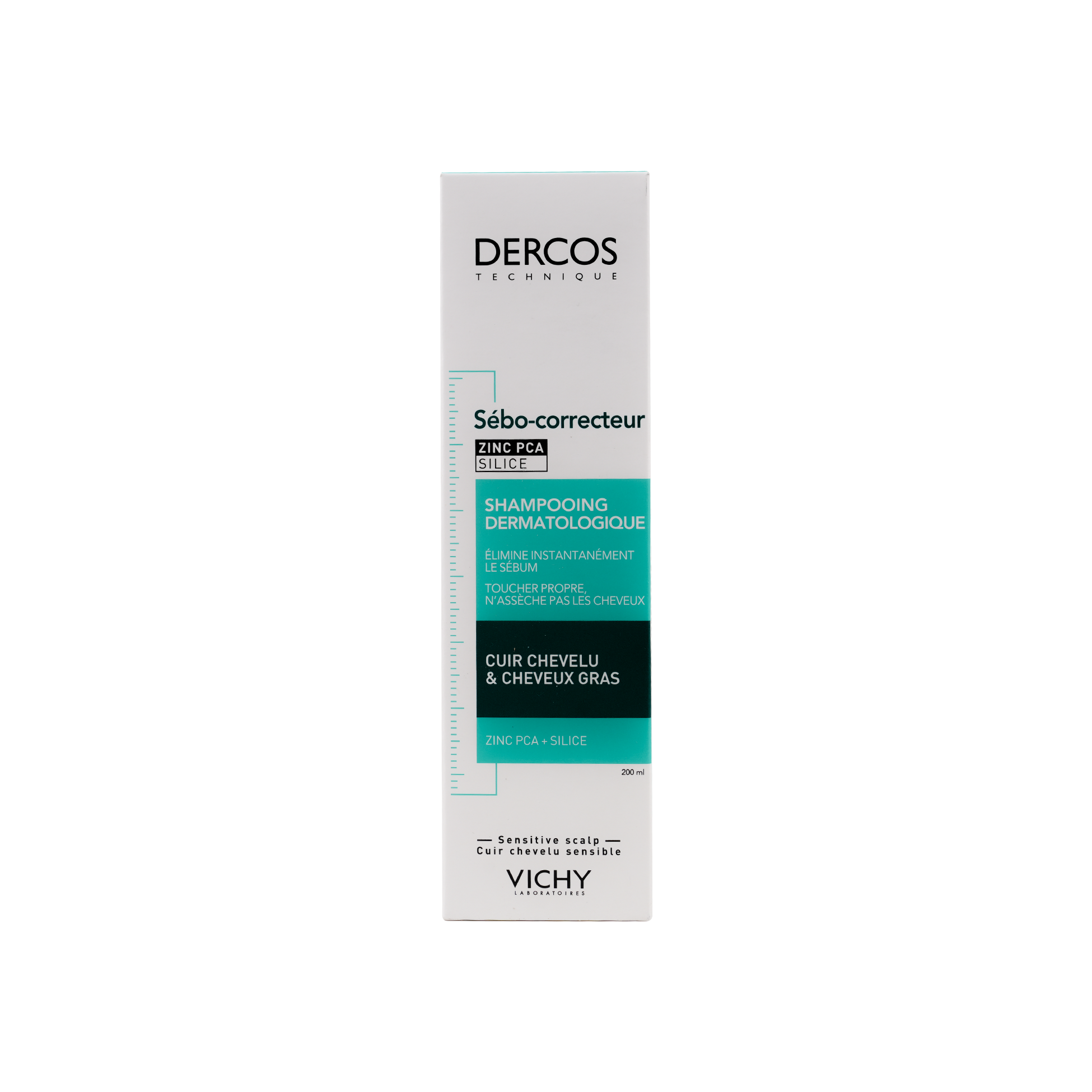 Vichy Dercos Oil Correct Oily Scalp & Hair Shampoo 200ml