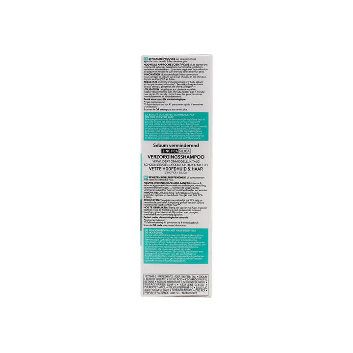 51588-Vichy Dercos Oil Correct Oily Scalp &amp; Hair Shampoo 200ml +4