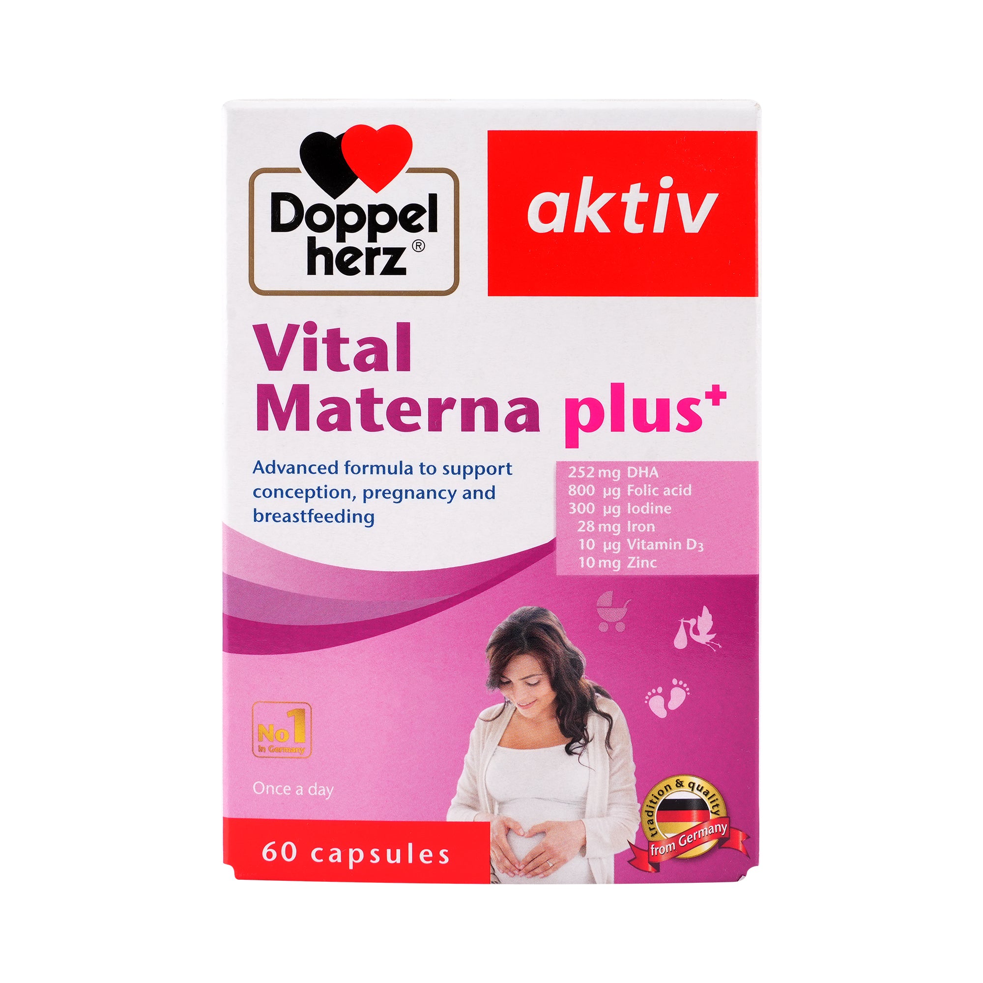 51592-Doppelherz Aktiv Vital Materna Plus 60Capsules