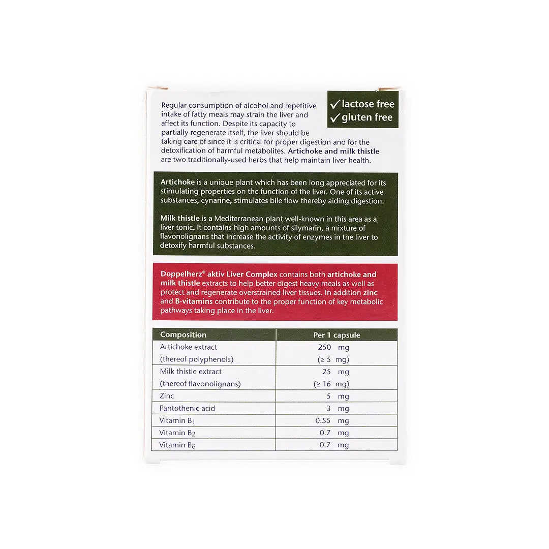 Doppelherz Liver Complex 30capsules