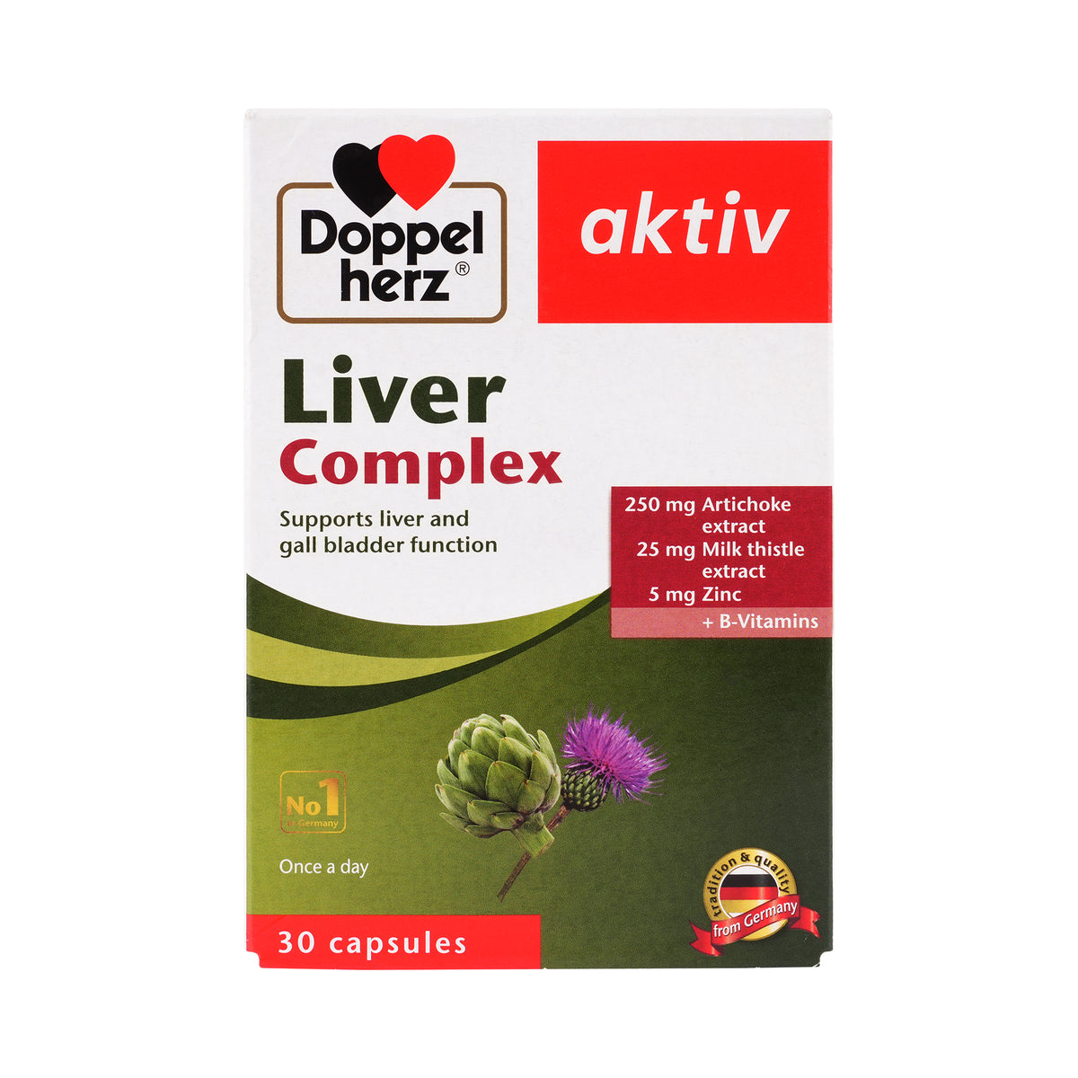 51593-Doppelherz Liver Complex 30Capsules