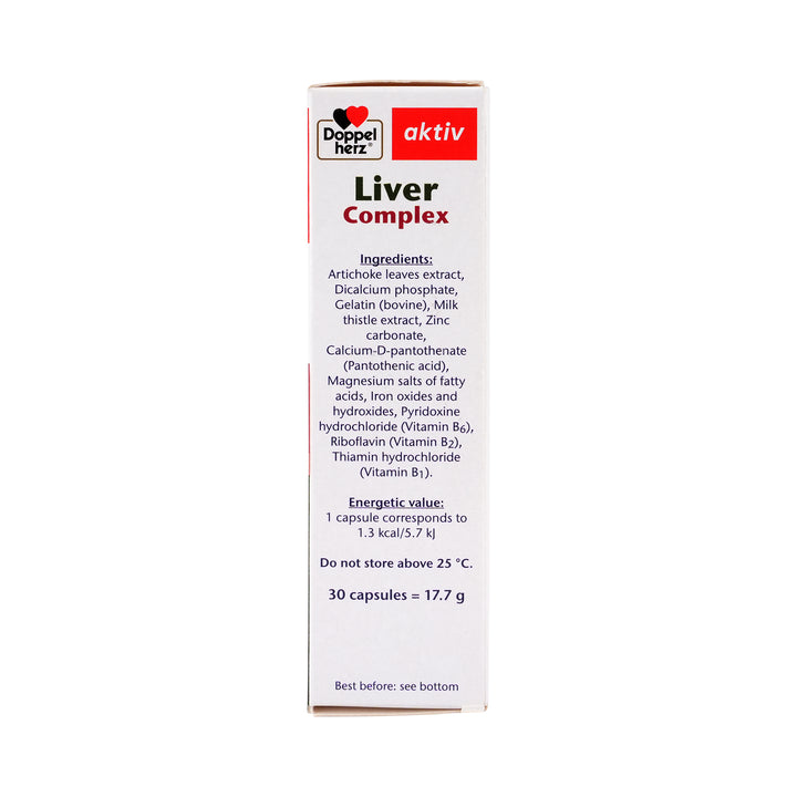 51593-Doppelherz Liver Complex 30Capsules +2