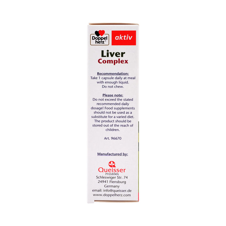 51593-Doppelherz Liver Complex 30Capsules +3