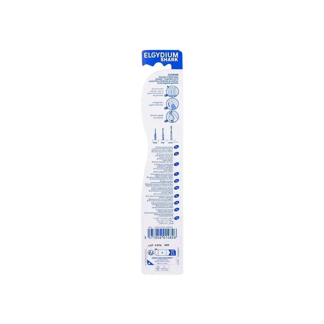 51594-Elgydium Kids Toothbrush 2-6 -Shark +1