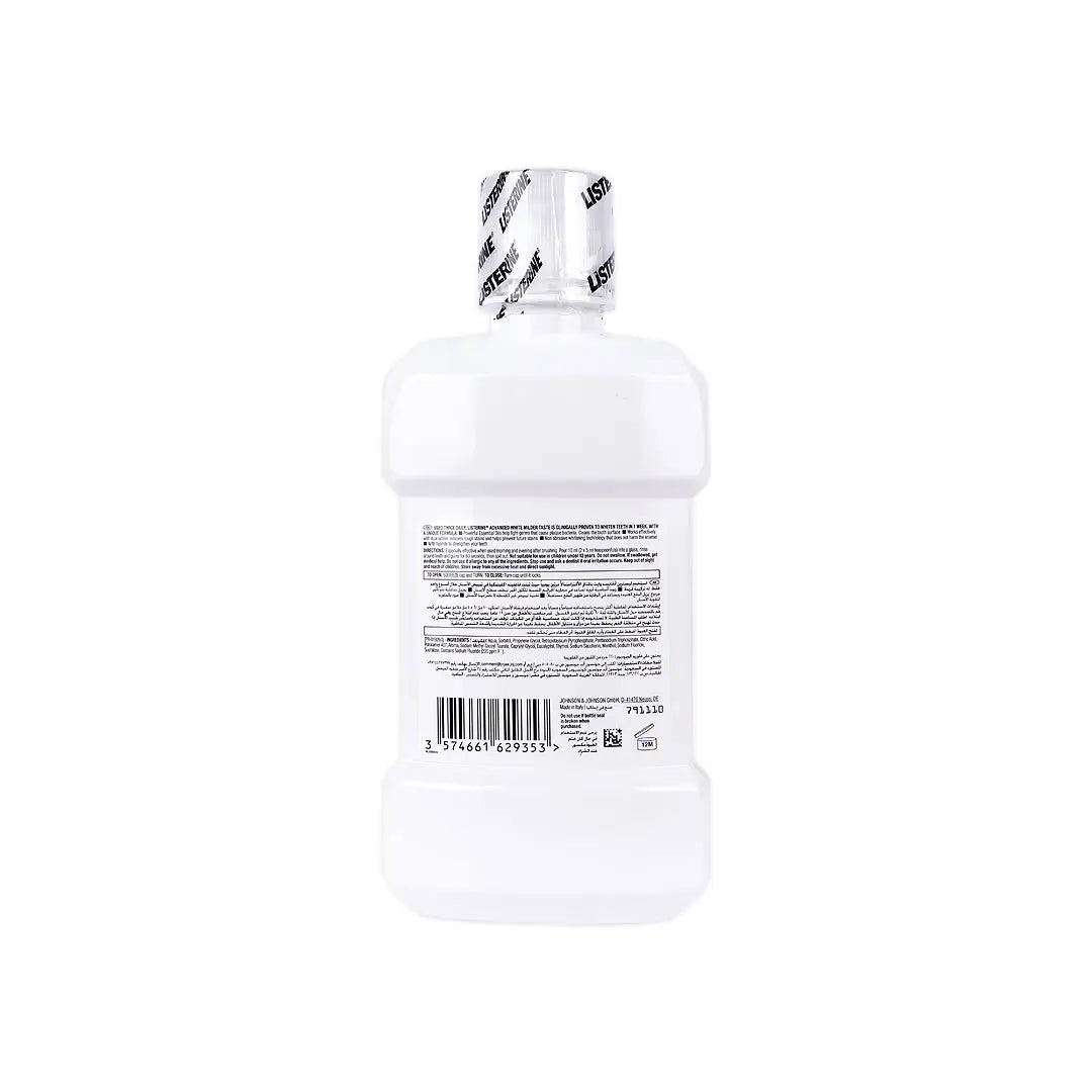 51613-Listerine Advanced White Mouthwash 250ml +1