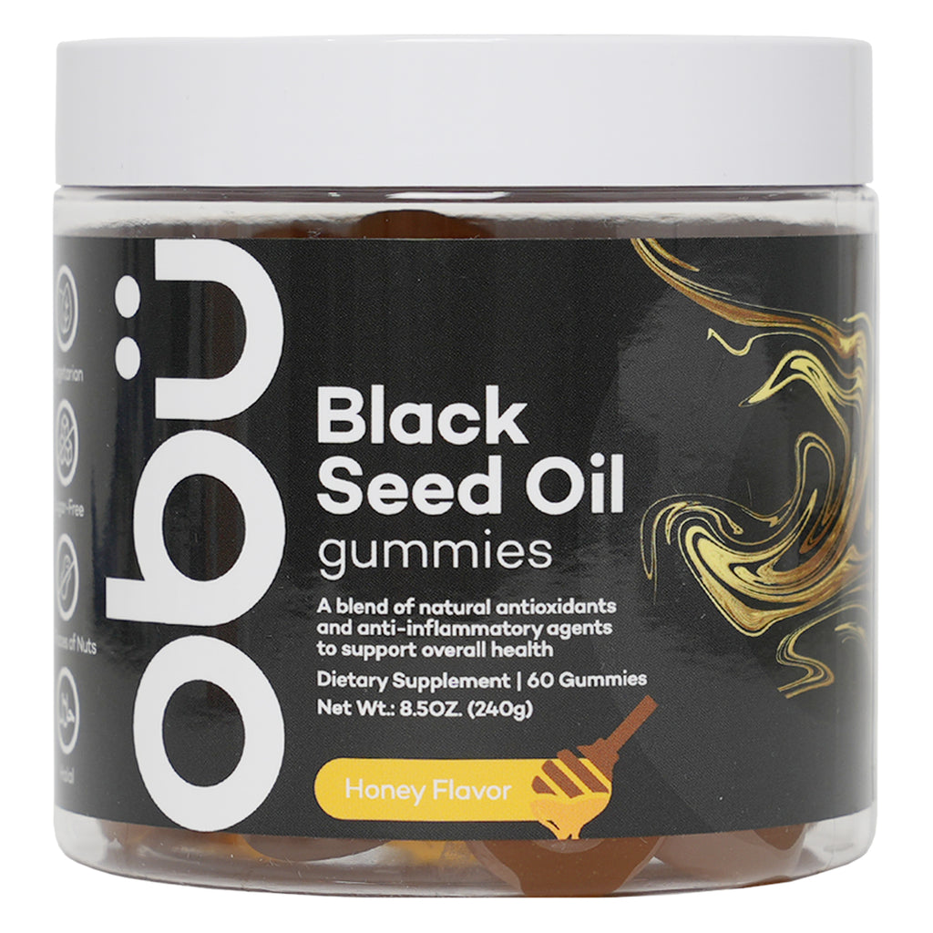 Obu Black Seed Oil Honey Flavor 60 Gummies