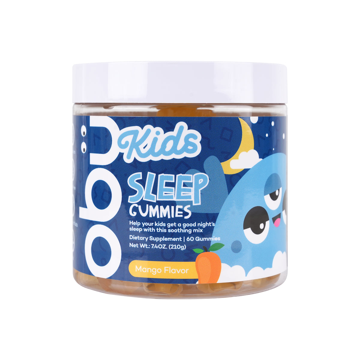 51617-Obu Kids Sleep Mango Flavor 60 Gummies