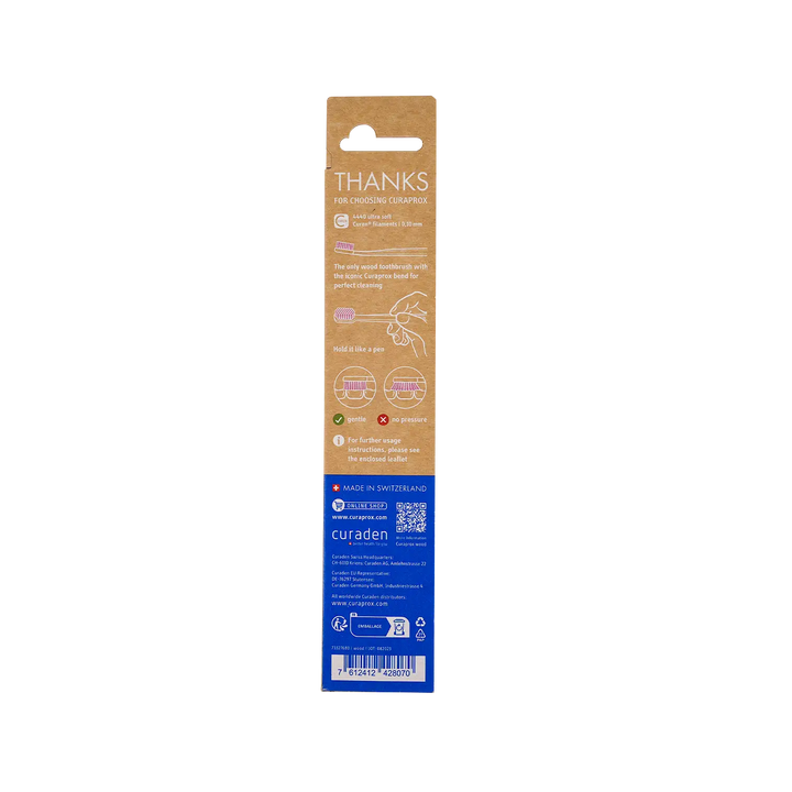 51620-Curaprox Wood Ultra Soft Toothbrush +1