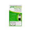 One Touch Select Plus Glucometer+50 Strips +4