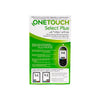 One Touch Select Plus Glucometer+50 Strips +4
