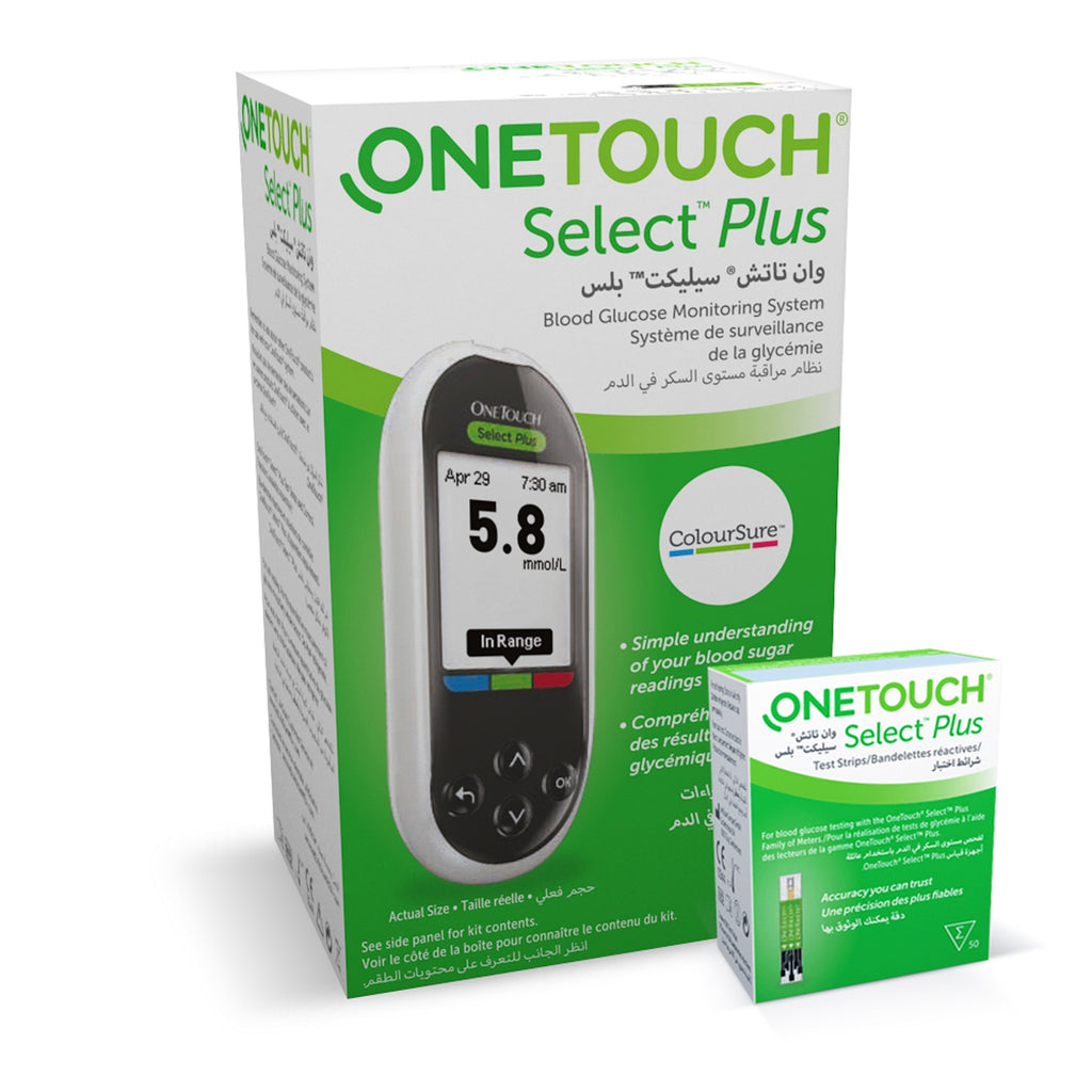 One Touch Select Plus Machine+50 Strips - Offer