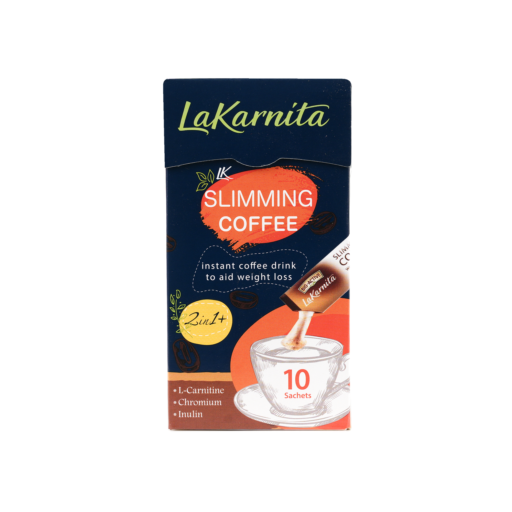 Big-Active Lakarnita Slimming Coffee 2in1 10Pcs