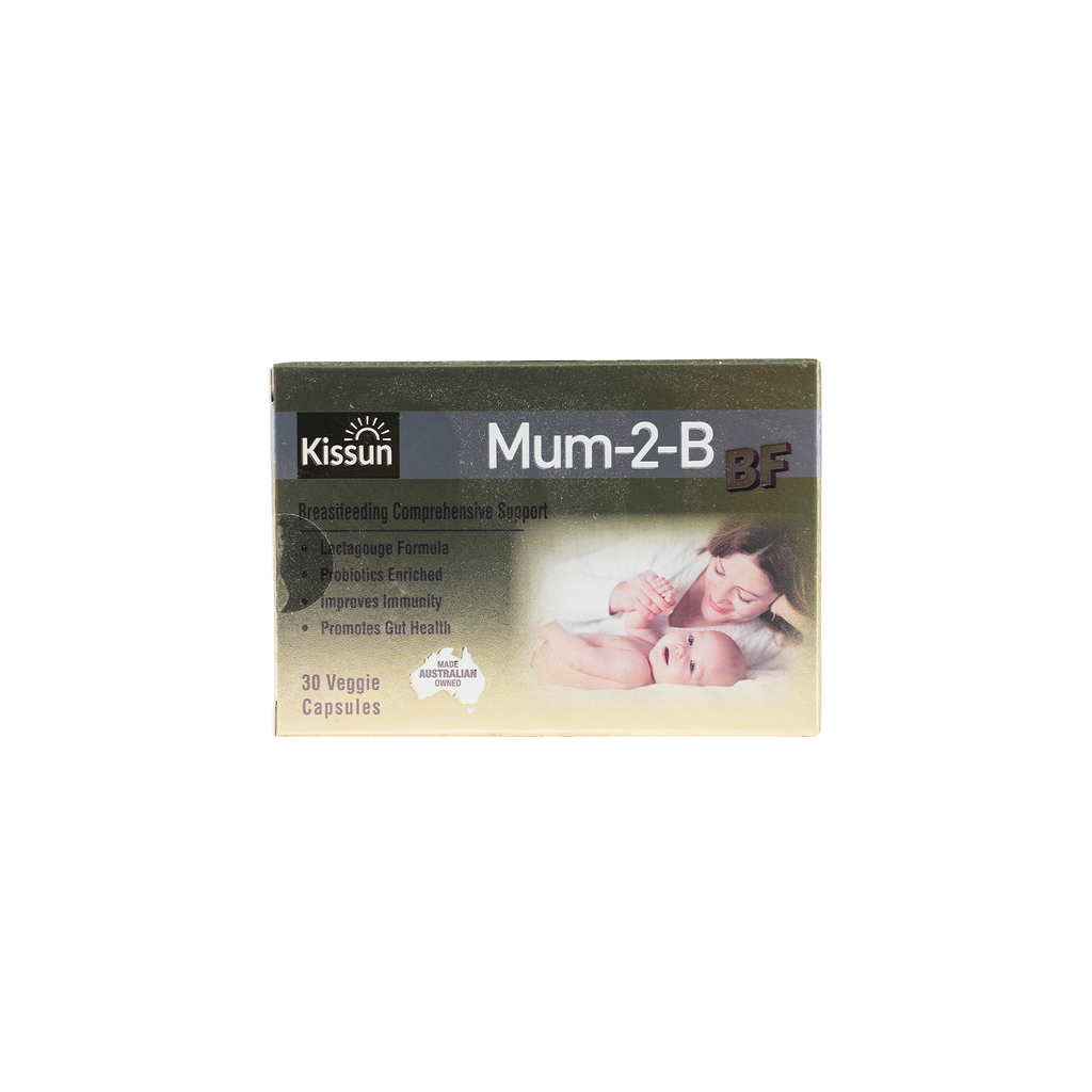 Kissun Mum-2-B BF 30 Veggie Capsules