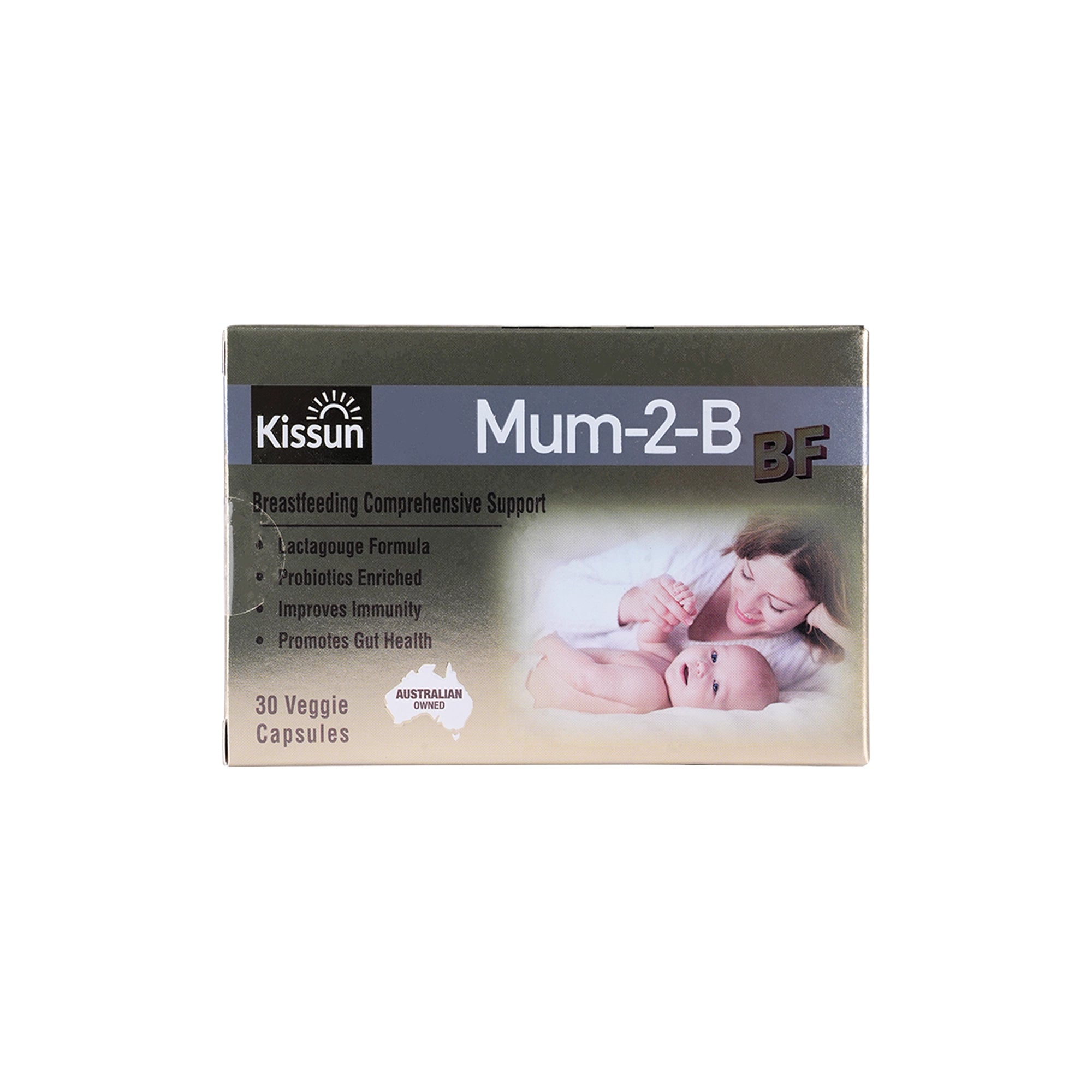 51634-Kissun Mum-2-B Bf 30 Veg Capsules 