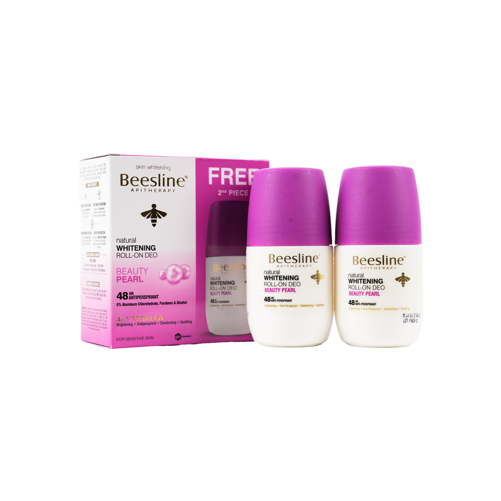 Beesline Whitening Roll-On Deo 48H Beauty Pearl 50ml (1+1)