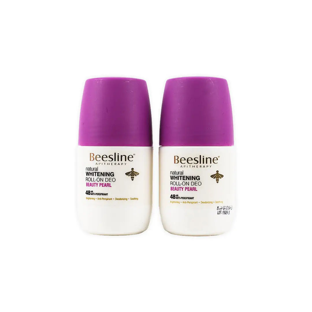 51645-Beesline Whitening Roll-On Deo 48H Beauty Pearl 50Ml (1+1)