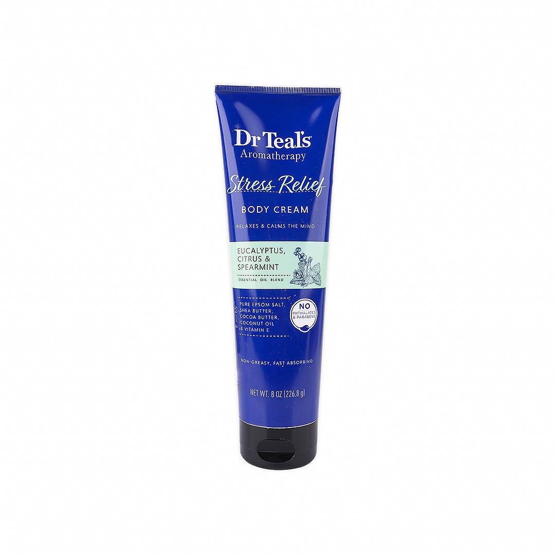 Dr Teals Aromatherapy StressRelief BodyCream226.8g-Spearmint