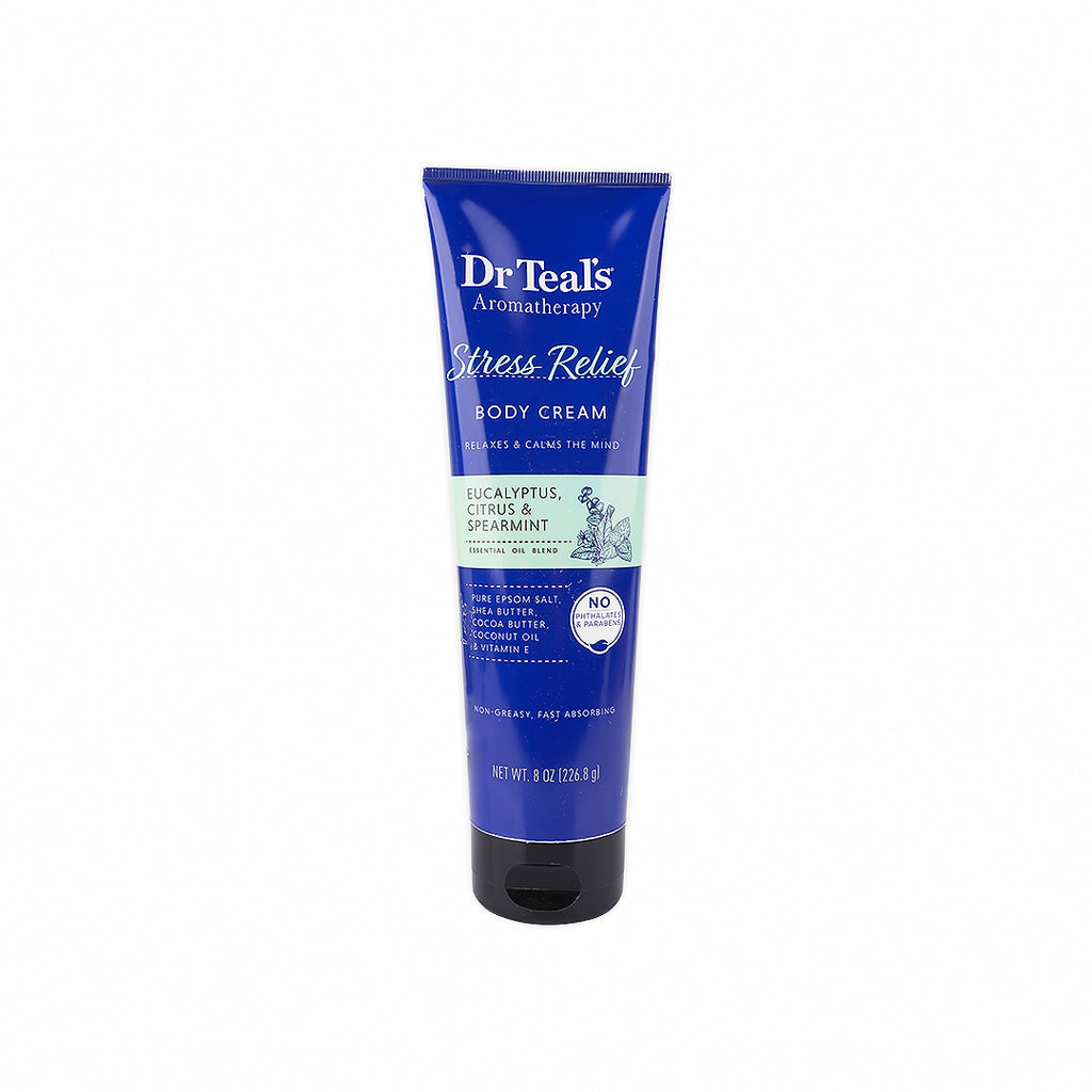 Dr Teals Aromatherapy StressRelief BodyCream226.8g-Spearmint