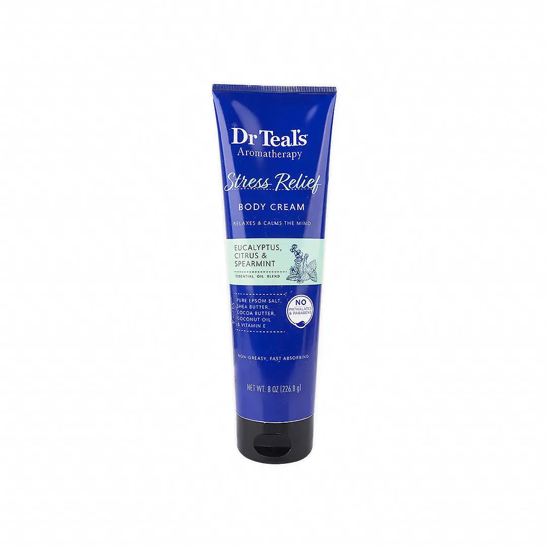 Dr Teals Aromatherapy StressRelief BodyCream226.8g-Spearmint