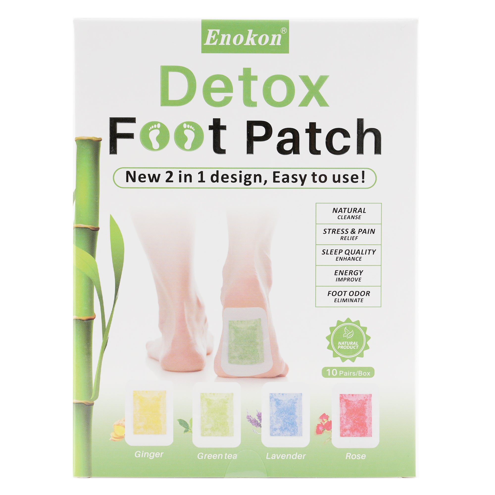 Enokon Foot Detox Patch 10pairs