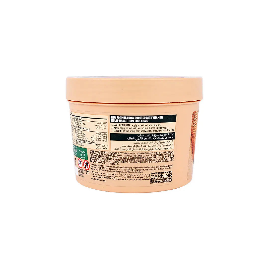 Garnier Curls Restoring Hair Food 390ml-Cocoa Butter