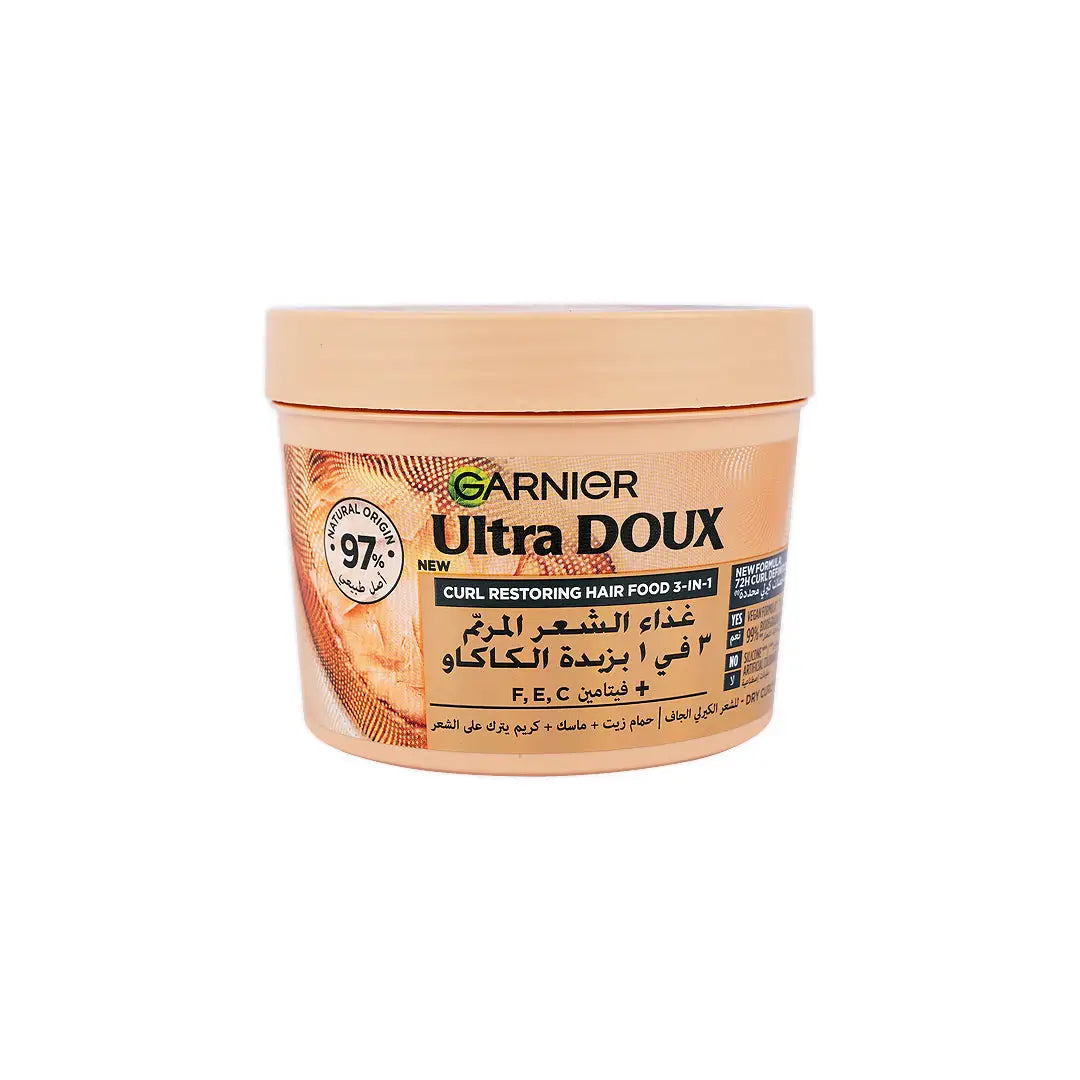 Garnier Curls Restoring Hair Food 390ml-Cocoa Butter