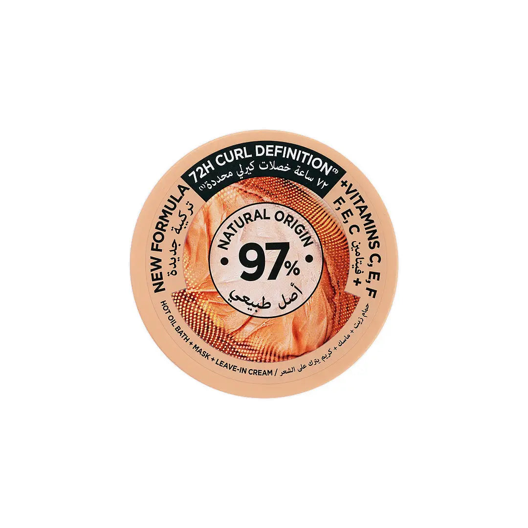 51660-Garnier Curls Restoring Hair Food 390ml-Cocoa Butter +3