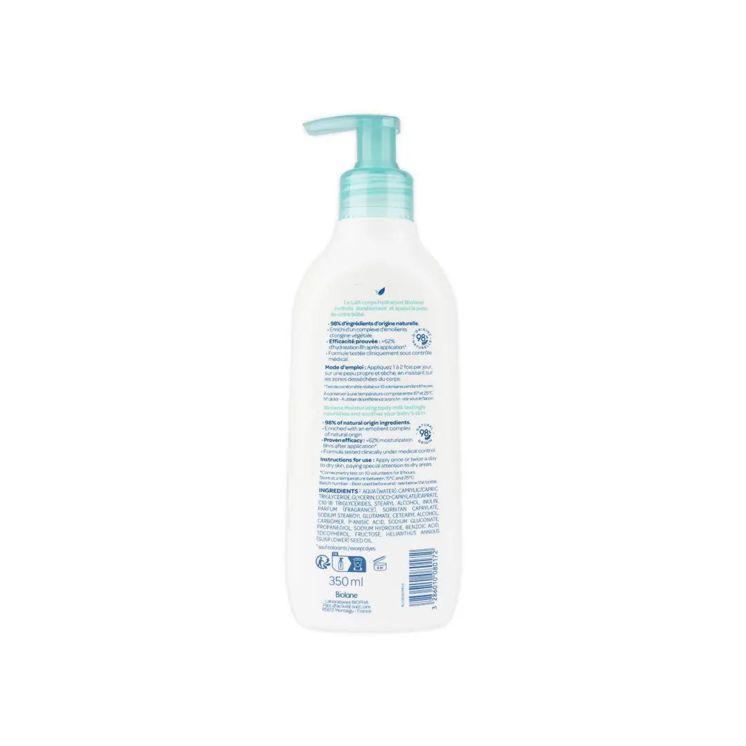 Biolane Moisturizing Body Milk 350ml