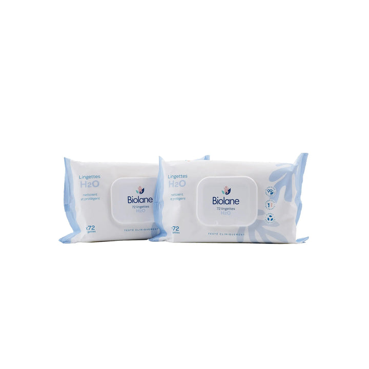 51668-Biolane H2O Wipes 72 Pcs 1+1 Offer