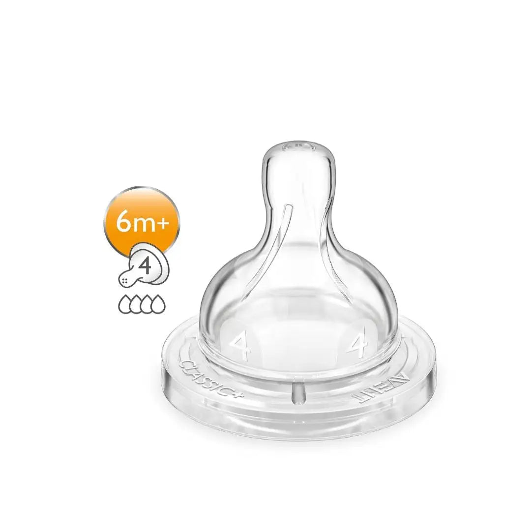 Avent Anti-Colic Teat 6m + 2Pcs-F634/27(PA009)