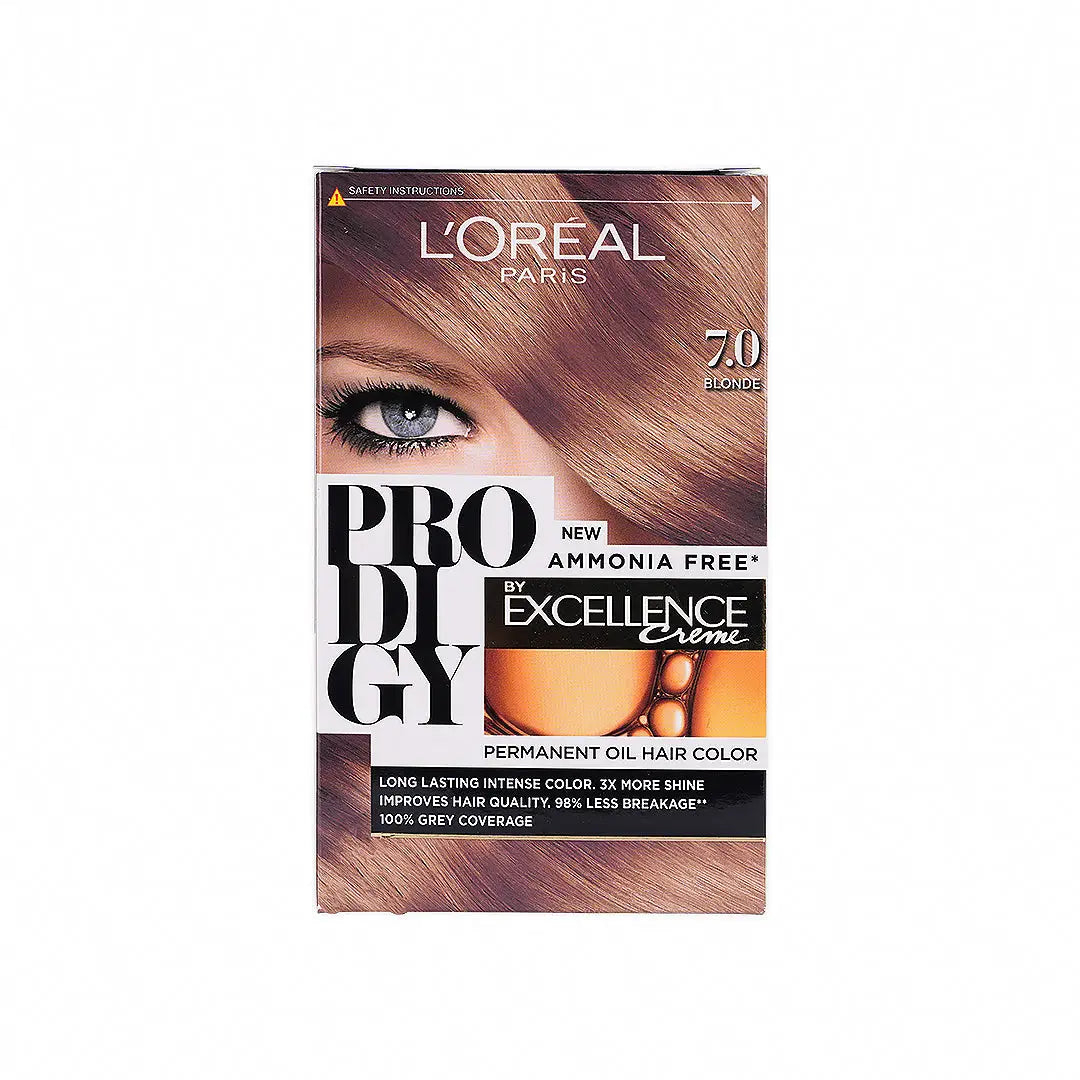 L'oreal Prodigy Permanent Oil Hair Color-7.0 Blonde