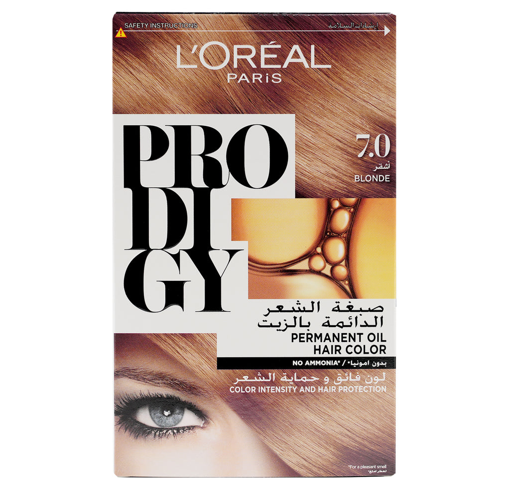 L'oreal Prodigy Permanent Oil Hair Color-7.0 Blonde