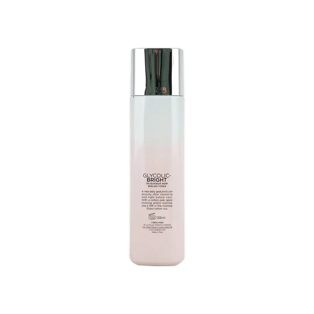 L_oreal Glycolic-Bright Glowing Peeling Toner 128ml