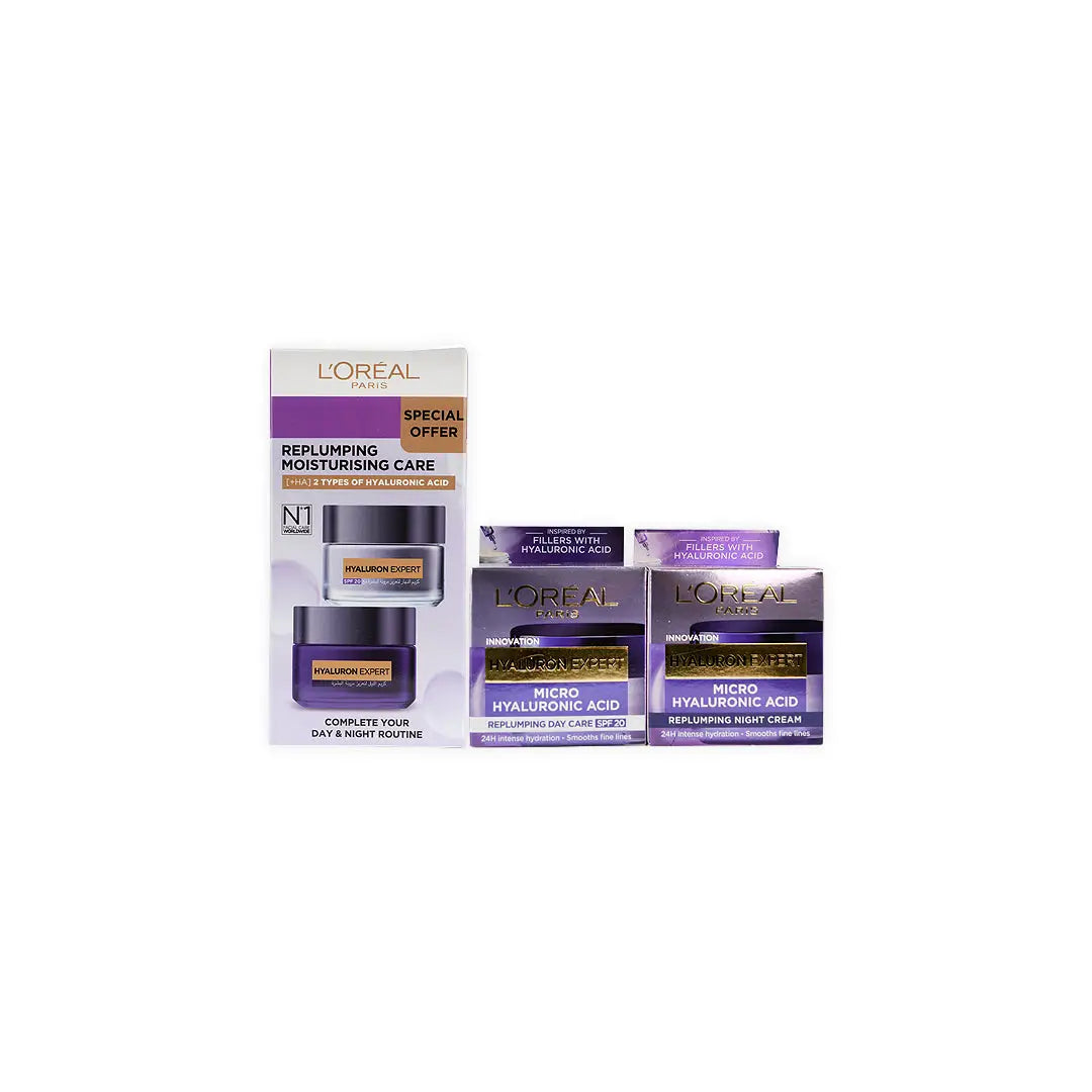 L_oreal Hyaluron Expert Replumping Day_Night Cream Mask 50ml