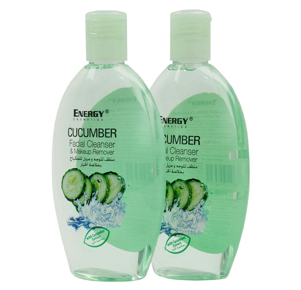 Energy Facial Cleanser&Makeup Remover235ml-Cucumber 1+1Offer