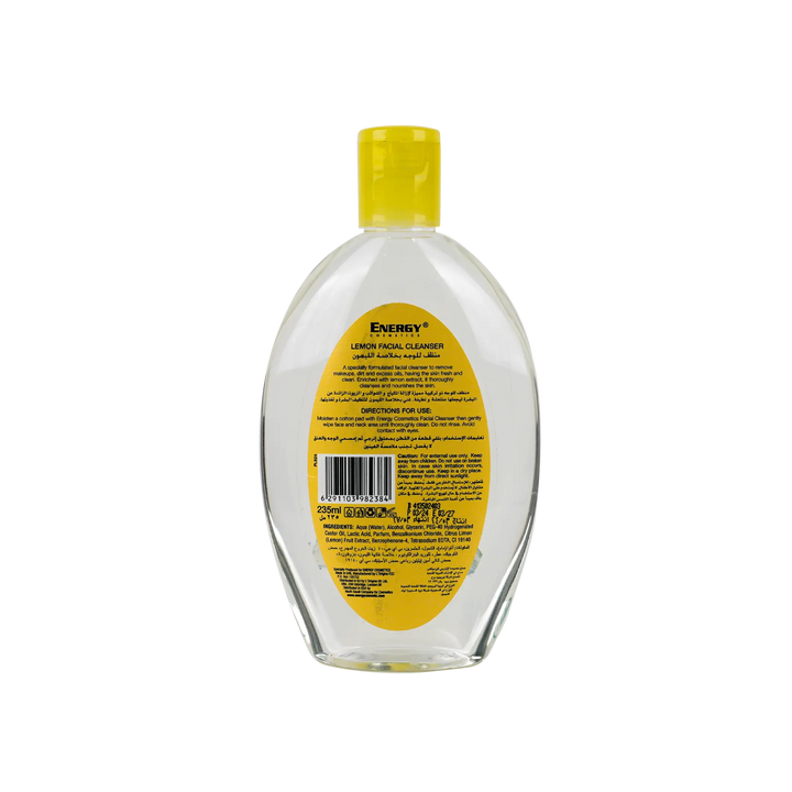 51690-Energy Facial Cleanser&amp;Makeup Remover 235ml- Lemon 1+1 Offer +2