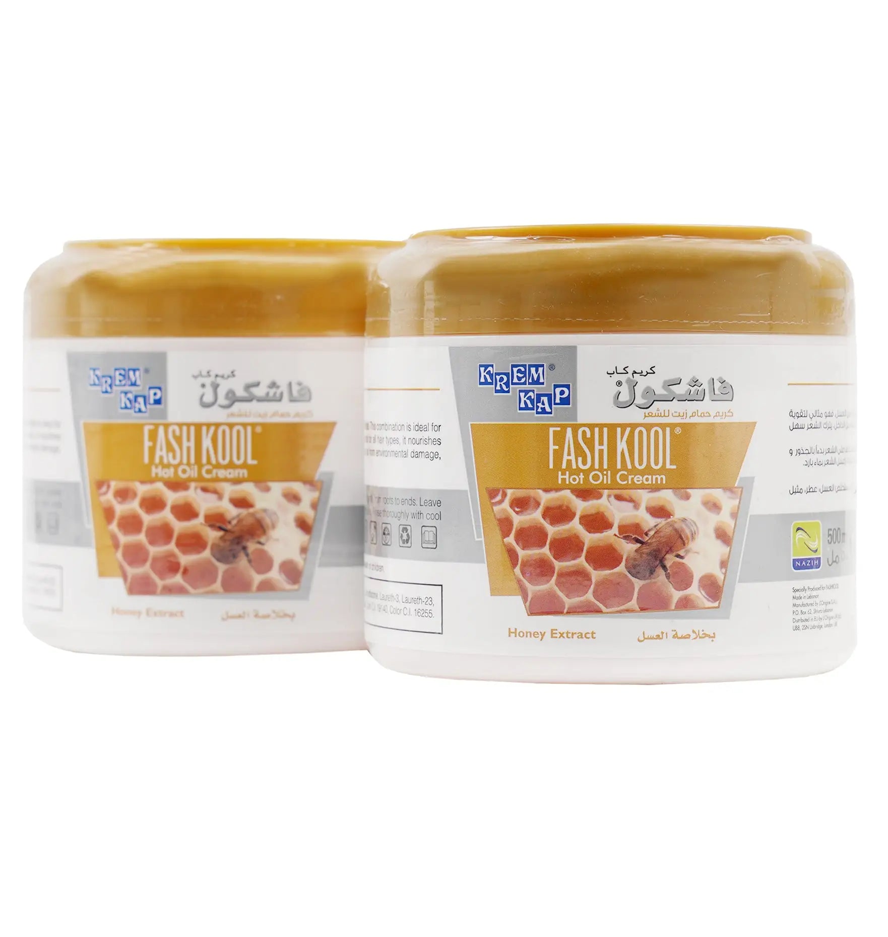 Fash Kool Hair Mask Honey 500ml 1 + 1 Offer
