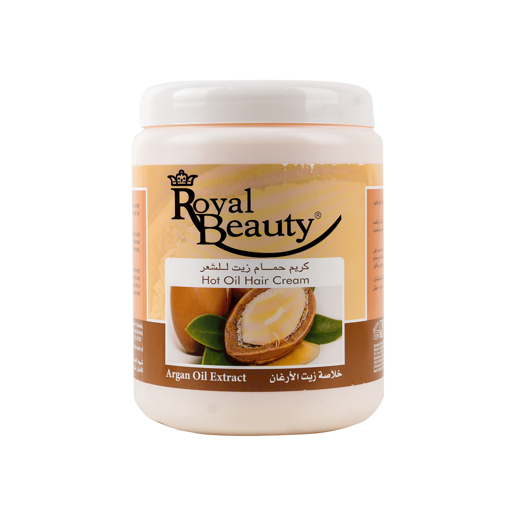 Royal Beauty Hot Oil Hair Cream 1000ml - Argan Oil Extract