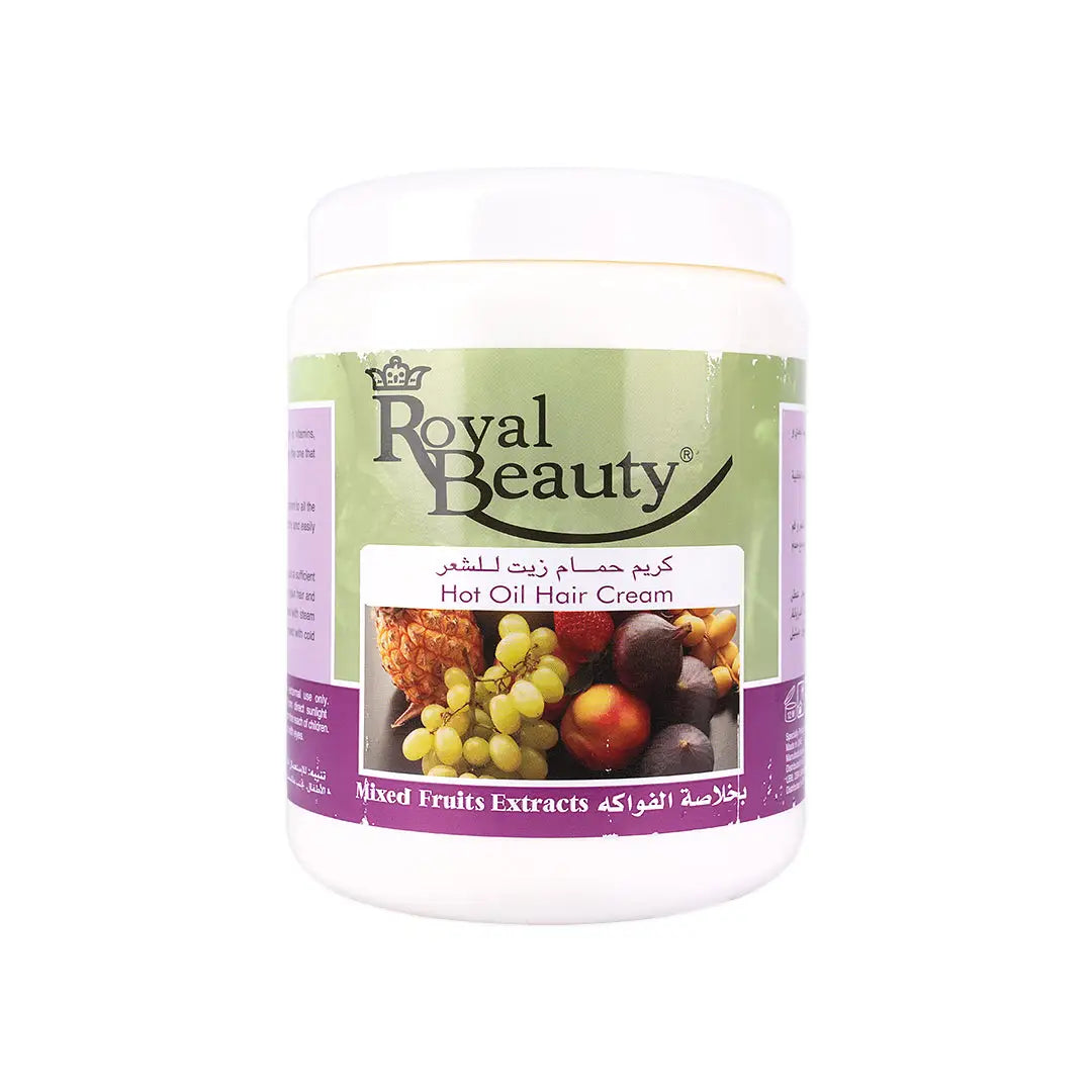 Royal Beauty Hot Oil Hair Cream 1000ml - Mixed Fruit Extract