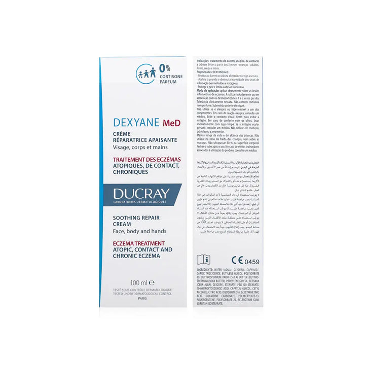 51708-Ducray Dexyane Med Soothing Repair Cream 100ml +1