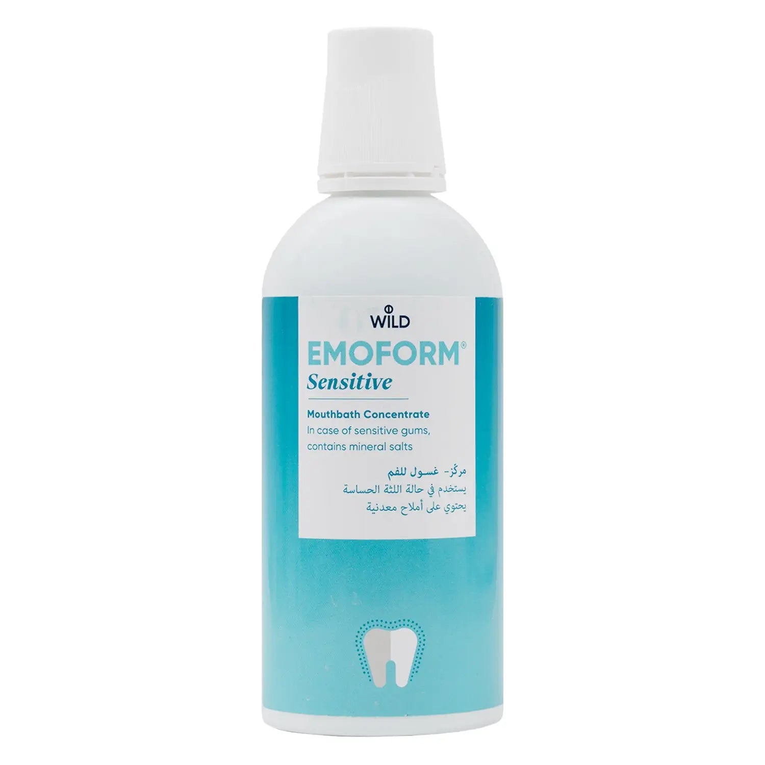 Wild Emoform Sensitive Mouthwash 500ml